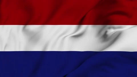 Netherlands 4K waving flag in loop Stock Footage 139565529