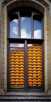 Netherlands cheese rolls Stock Photos