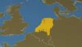 Netherlands extruded. Solids. 4k or 4k+ Resolution
