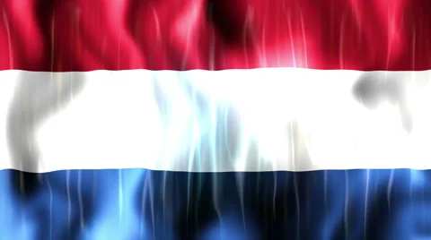 Netherlands Flag Animated Background Stock Footage 62925538