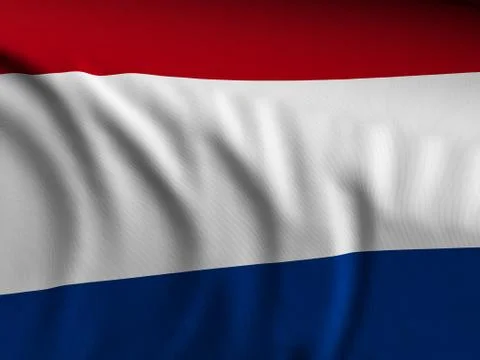 Netherlands flag background Stock Illustration