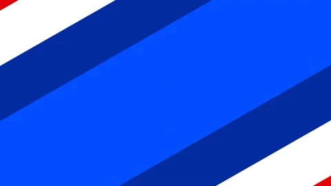 Netherlands Flag Colors. 2D Animated transition in diagonal direction on both si Video stock 219566376