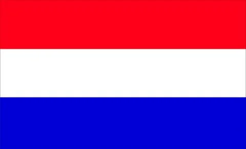 Netherlands Flag Design Stock Illustration