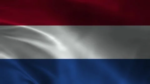 Netherlands Flag Stock Footage 336903941