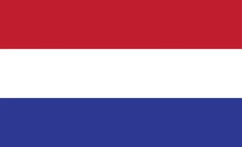 Netherlands  flag. Simple vector Netherlands  flag Stock Illustration