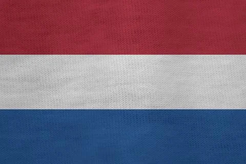 Netherlands flag texture as background Stockillustratie