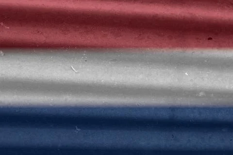 Netherlands flag texture as background Stock Photos