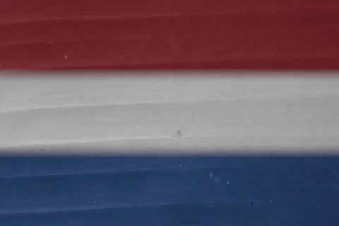 Netherlands flag texture as background Stock Photos