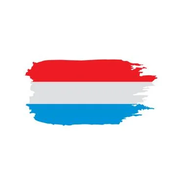 Netherlands flag, vector illustration Stock Illustration
