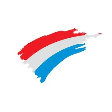 Netherlands flag, vector illustration Stock Illustration