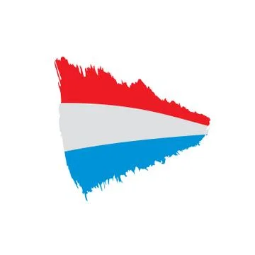 Netherlands flag, vector illustration Stock Illustration