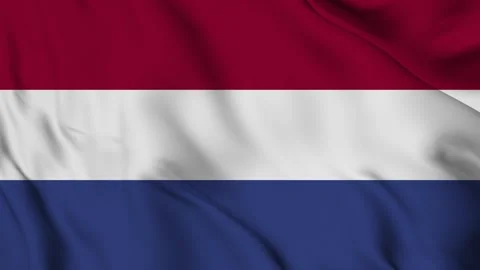Netherlands flag Waving Stock Footage 294135980