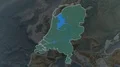 Netherlands - hub of the world. Relief 4k or 4k+ Resolution