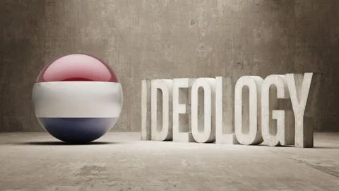 Netherlands. Ideology  Concept. Stock Illustration