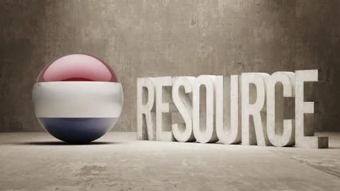 Netherlands. Resource Concept. Stock Illustration