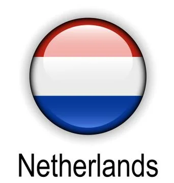 Netherlands state flag Stock Illustration