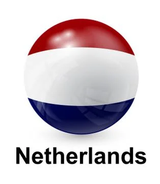 Netherlands state flag Stock Illustration