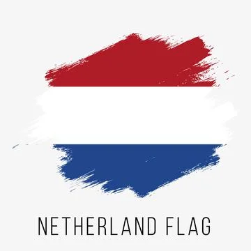 Netherlands Vector Flag. Netherlands Flag for Independence Day Stock Illustration