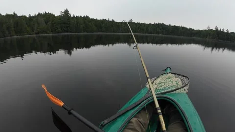 Netting of Adk Laker Stock-Footage 342655969