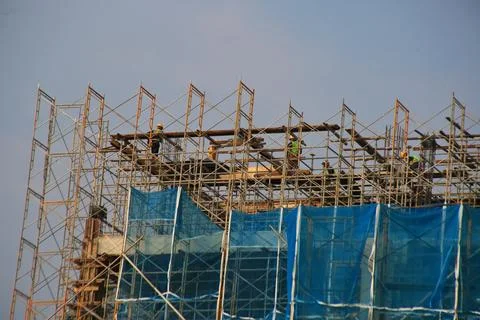 Netting and safety Stock Photos