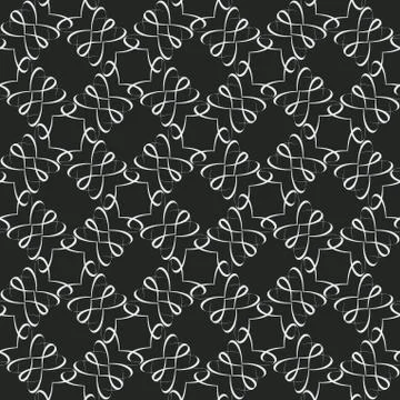 Netting seamless pattern - vector background for continuous replicate. Abstract Stock Illustration