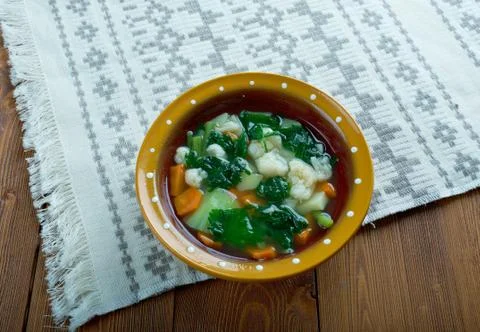 Nettle soup Fotos Stock
