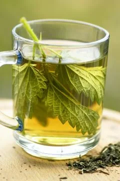 Nettle tea Stock Photos
