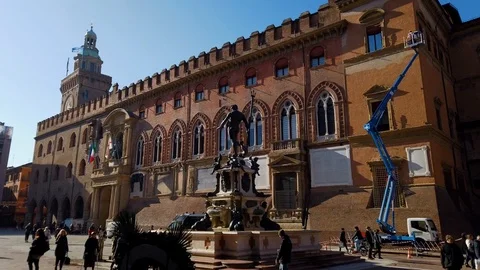 Nettuno hyperlapse 库存影片 123922375