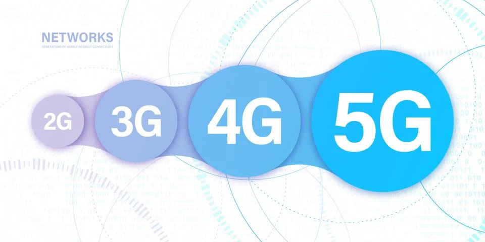 Network 5G concept. High speed connection Internet Stock Illustration