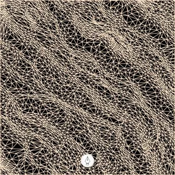 Network abstract background. 3d technology vector illustration Stock Illustration