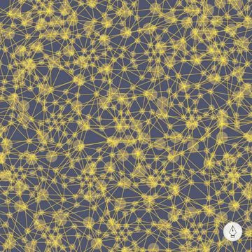 Network abstract background. 3d technology vector illustration. Network ab... Foto stock