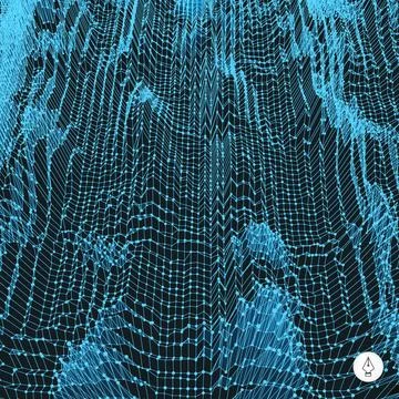 Network abstract background. Network abstract background. 3d technology ve... Foto stock