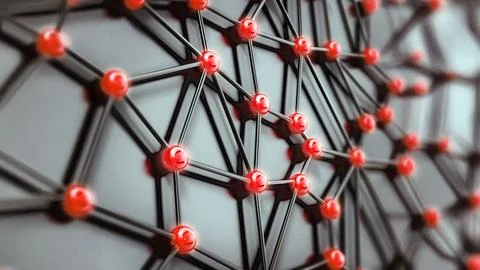 Network abstract Stock Illustration