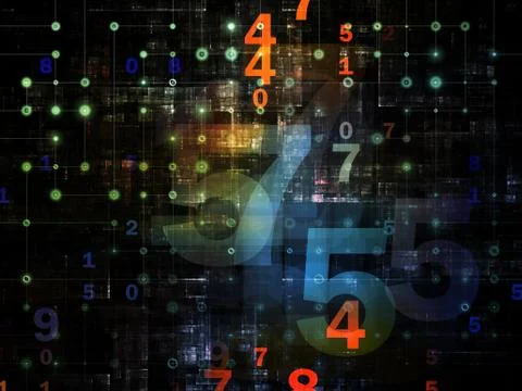 Network Abstraction Illustrazione stock