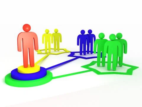 Network administrator Stock Illustration