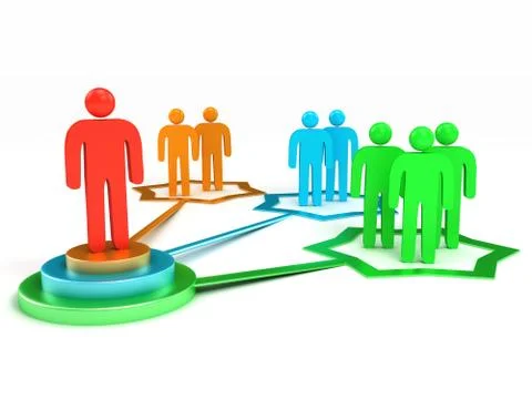 Network Administrator Illustrazione stock