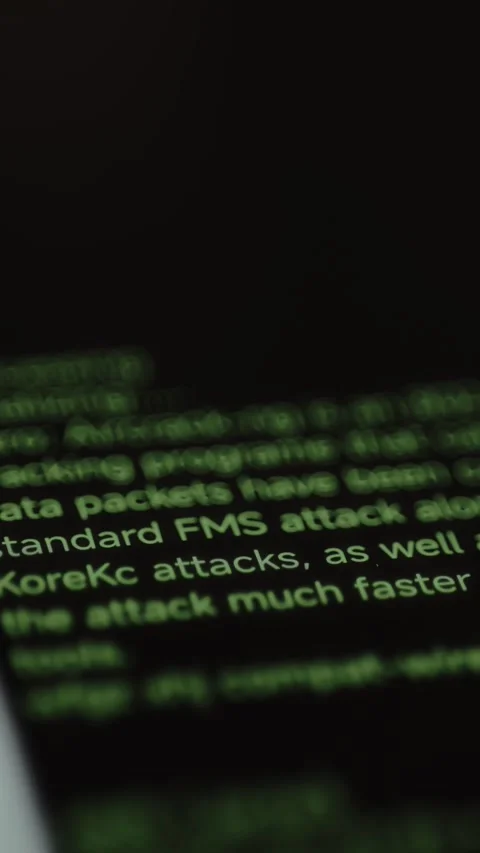 Network analysis process by a hacking program. Ethical hacking concept 스톡 동영상 327900037