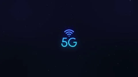 Network and communication concepts. 5G network digital concept. 3D concept .. Stock Photos