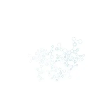 Network And Connection Background. Minimal Molecule Background Stock Illustration