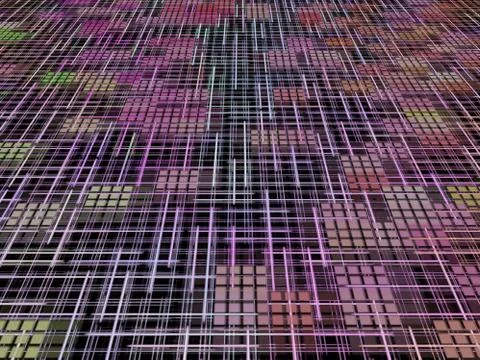 Network and internet concept as abstract background. Stock Illustration