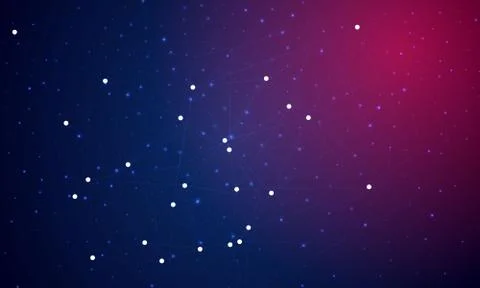 Network and Technology Background Illustrazione stock