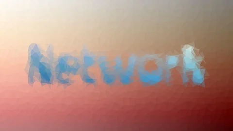 Network Appearing Weird Tessellating Looping Moving Triangles Stock Footage 109236851