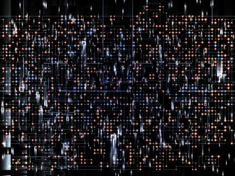 Network Arrangement Stock Illustration
