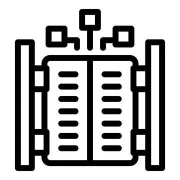 Network attached storage nas system providing data access and storage solutio イラスト素材