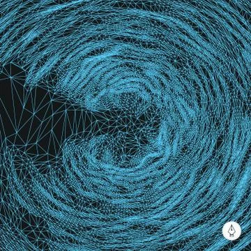 Network background. 3d technology vector illustration Stock Illustration