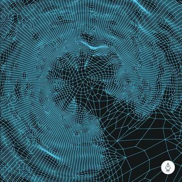 Network background. 3d technology vector illustration. Network background.... Stock Photos