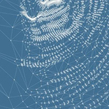 Network background. 3d technology vector illustration. Network background.... Stock Photos