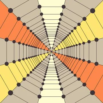 Network background. 3d technology vector illustration. Network background.... 写真素材