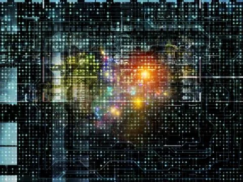 Network Background イラスト素材