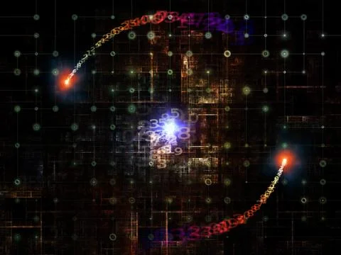 Network Background Illustrazione stock